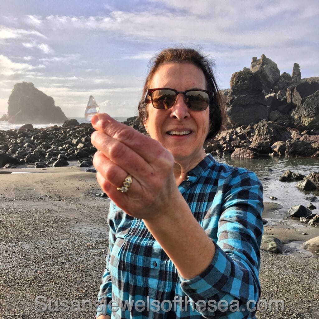 Finding sea glass