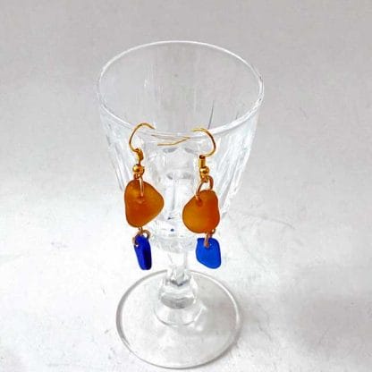 Blue-and-gold-earrings