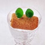 Green Sea Glass-stud earrings