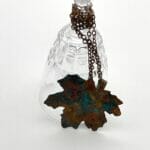 Maple leaf necklace alternate view