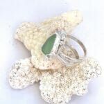 Sterling Silver Sea Glass Ring - Image 4