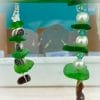 Sea glass Christmas Tree Ornament