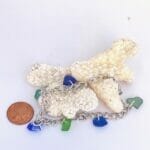 Sea glass charm bracelet, size, size
