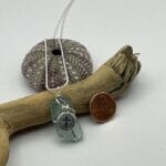 Sea glass  necklace with Starfish - Image 2