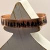 Copper pine tree bracelet, #9