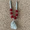 From the Heart Quartzite Sea Glass Necklace, #7