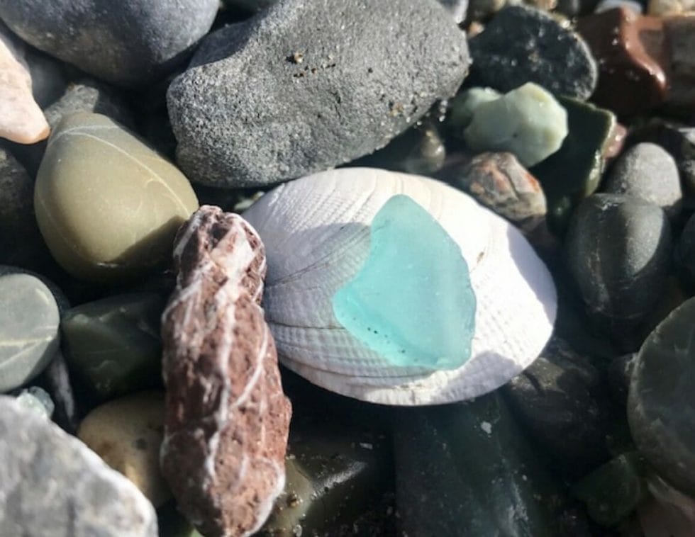 Found sea glass