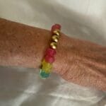 Beachy bracelet, modeled