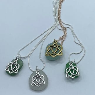 Celtic Sea Glass Necklaces