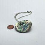 Silver Heart Swirls Necklace - Image 3
