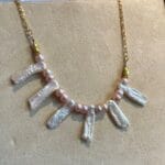 Biwa pearl necklace, view