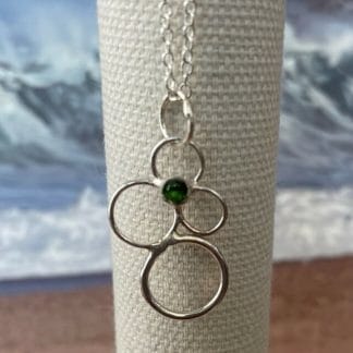 4 Silver Ring Necklace
