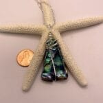 Paia shell wire wrap necklace, size