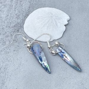 Mother of Pearl Talon Earrings