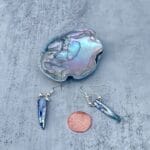 Mother of Pearl Talon Earrings - Image 2