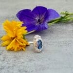 Sterling Silver Ring with Kyanite - Image 4