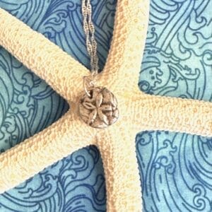 Silver Sand Dollar Necklace